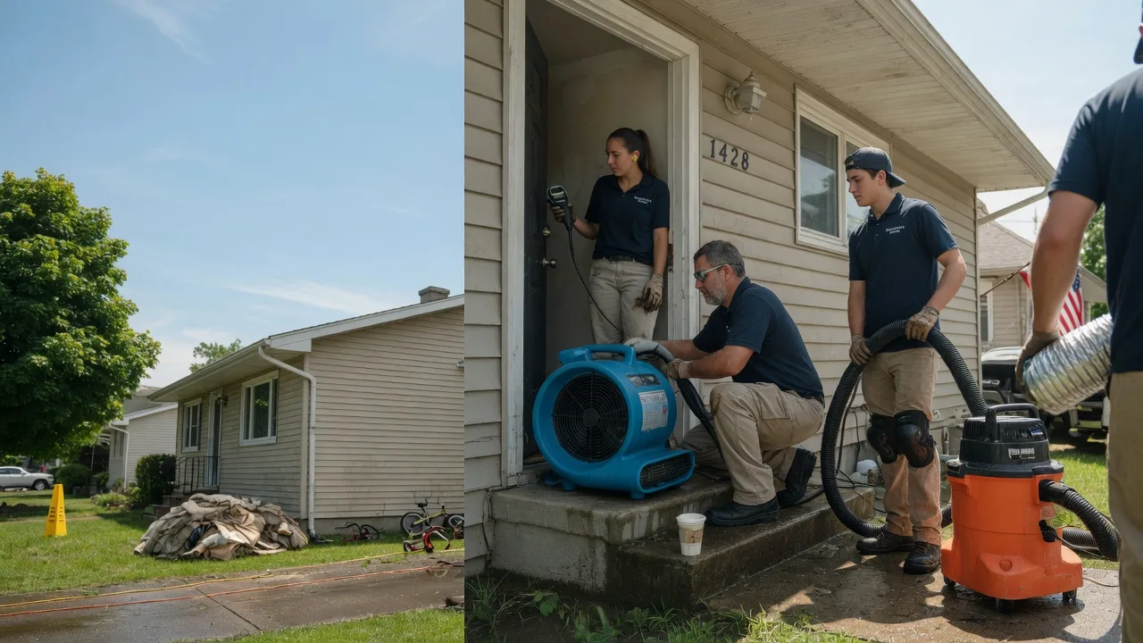 Water Damage Restoration in Mcdermott, OH near me